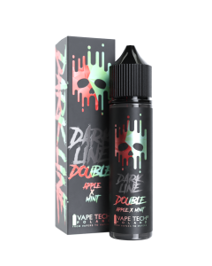 Longfill Dark Line Double Apple x Mint (jablko a mäta)