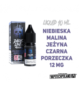 LIQUID DARK LINE NICOTINE+ - BLUE BLACKBERRY 10ML 12MG