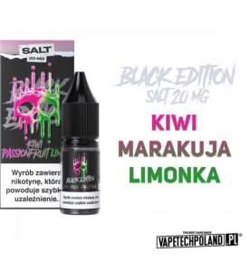 LIQUID DARK LINE BLACK SALT - KIWI PASSIONFRUIT LIME 20MG 10ML