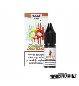 LIQUID DARK LINE BLACK SALT - STRAWBERRY GREEN TEA ICE 20MG 10ML