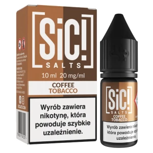  Liquid SiC! Salts 10ml - Coffee Tobacco 20mg 