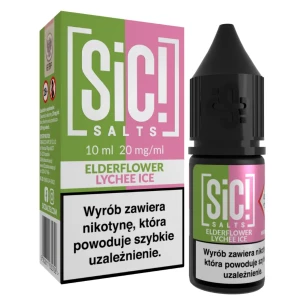 Liquid SiC! Salts 10ml - Elderflower Lychee Ice 20mg