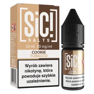  Liquid SiC! Salts 10ml - Cookie Tobacco 20mg 