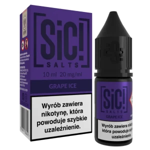  Liquid SiC! Salts 10ml - Grape Ice 20mg 