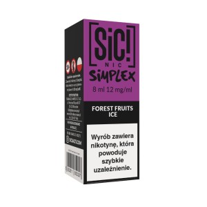 Liquid SIC! NIC 8ml 12mg Forest Fruits Ice – Simplex