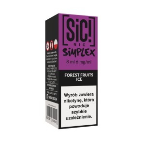 Liquid SIC! NIC 8ml 6mg Forest Fruits Ice – Simplex