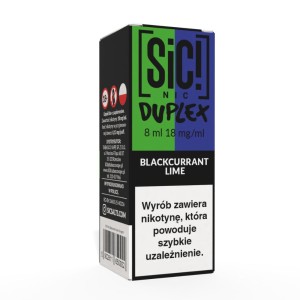 Liquid SIC! NIC 8ml 18mg Blackcurrant Lime – Duplex