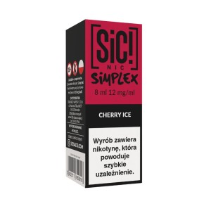 Liquid SIC! NIC 8ml 12mg Cherry Ice – Simplex