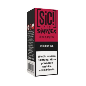 Liquid SIC! NIC 8ml 6mg Cherry Ice – Simplex