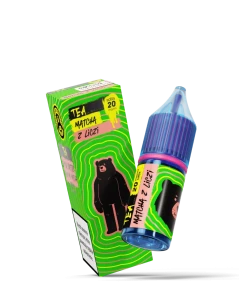 Liquid Go Bears Salt Tea Matcha 10ml 20mg Liczi