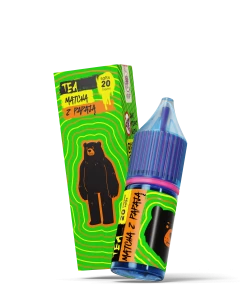 Liquid Go Bears Salt Tea Matcha 10ml 20mg Papaja