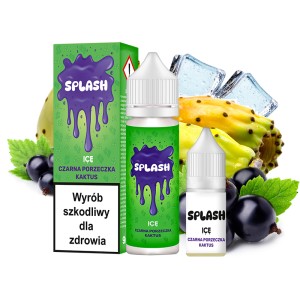 Longfill Aromat Splash 9/10ml Czarna Porzeczka Kaktus Ice