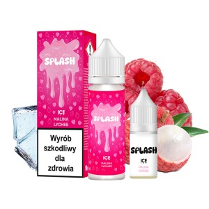 Longfill Aromat Splash 9/10ml Malina Lychee Ice