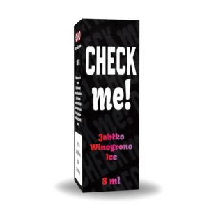 Longfill Aromat CHECK me! 8/10ml Jabłko Winogrono Ice