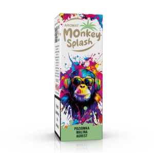Longfill Aromat Monkey Splash 8/10ml Poziomka Malina Agrest