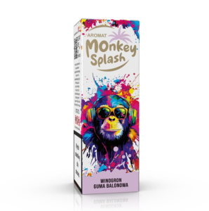 Longfill Aromat Monkey Splash 8/10ml Winogron Guma Balonowa