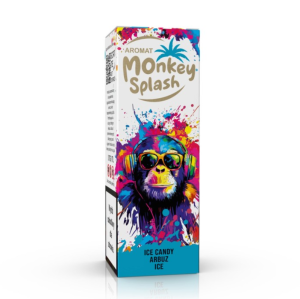 Longfill Aromat Monkey Splash 8/10ml Ice Candy Arbuz Ice