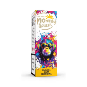 Longfill Aromat Monkey Splash 8/10ml Marakuja Guawa Brzoskwinia
