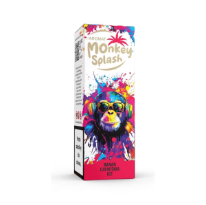 Longfill Aromat Monkey Splash 8/10ml Banan Czereśnia Ice
