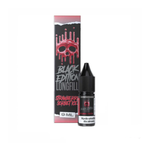 Longfill Aromat Dark Line Black 9/10ml Strawberry Sorbet Ice