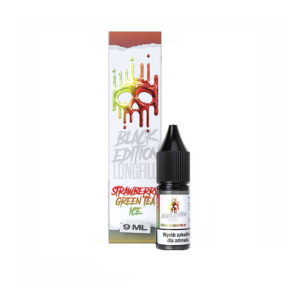 Longfill Aromat Dark Line Black 9/10ml Strawberry Green Tea Ice