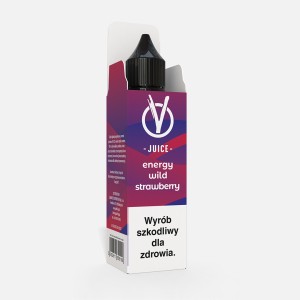 Longfill Aromat Vbar VJUICE 10/10ml Energy Wild Strawberry
