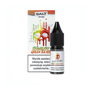 Liquid Dark Line Black Edition Salt 10ml Strawberry Green Tea Ice 20mg