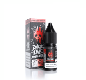 Liquid Dark Line Double Salt 10ml Strawberry Raspberry 20mg