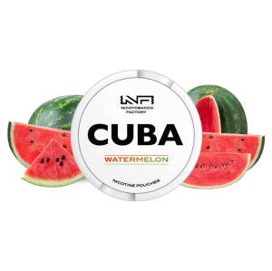 Woreczki nikotynowe CUBA WHITE 16mg – Watermelon Snus AKCYZA