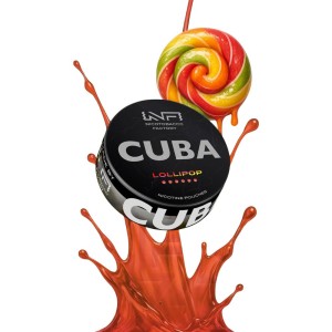 Woreczki nikotynowe CUBA BLACK 19,9mg – Lollipop Snus AKCYZA