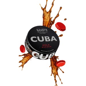 Woreczki nikotynowe CUBA BLACK 19,9mg – Cola Snus AKCYZA