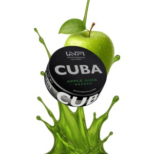 Woreczki nikotynowe CUBA BLACK 19,9mg – Apple Juice Snus AKCYZA