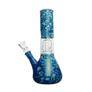 Bongo lodowe z filtracją Marble Blue 22cm 14,5mm