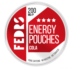 Woreczki kofeinowe FEDRS ENERGY Pouches Cola 200mg Snus