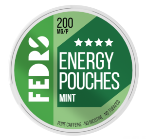 Woreczki kofeinowe FEDRS ENERGY Pouches Mint 200mg Snus