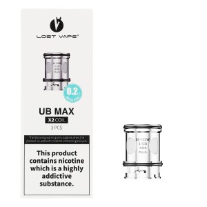 Cievka Lost Vape UB Max X2 0,2 ​​ohm