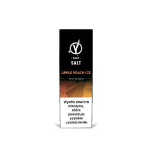 Liquid Salt V-Bar Apple Peach Ice (Chłodne Jabłko i Brzoskwinia)